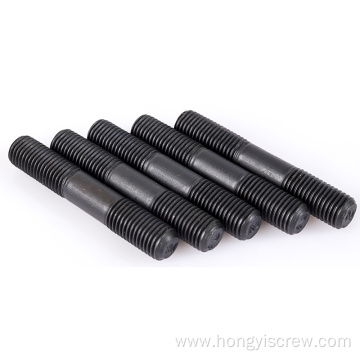 Carbon steel double ended bolt screw threaded studs